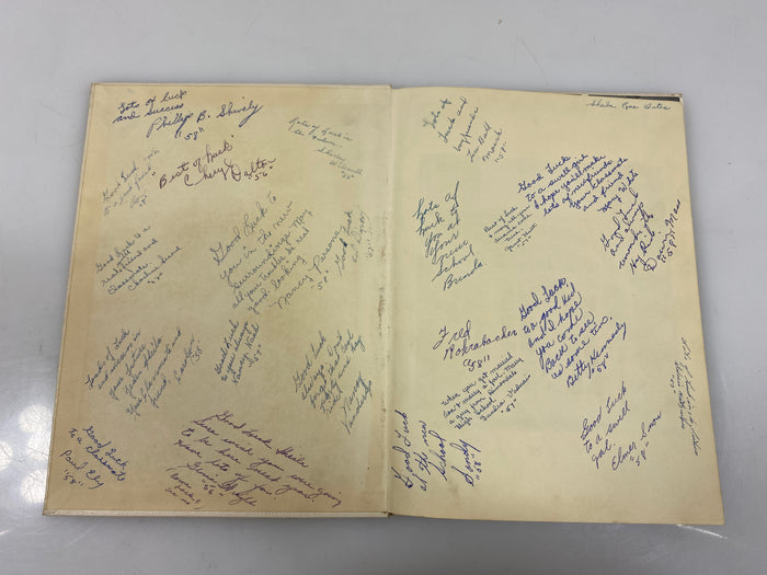 1955 "The Gem" Dimondale Schools Yearbook Dimondale, MI HC