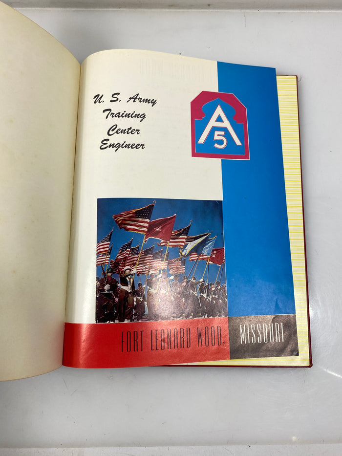 1957 US Army Training Center Engineer 4th BN - 2nd RGT Yearbook HC