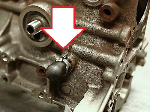 1990-1993 Mazda OEM Miata Oil Inlet Block Off Plug Kit