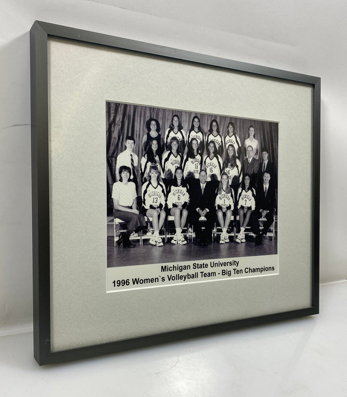 1996 Michigan State University Women's Volleyball Team – Big Ten Champions Photograph