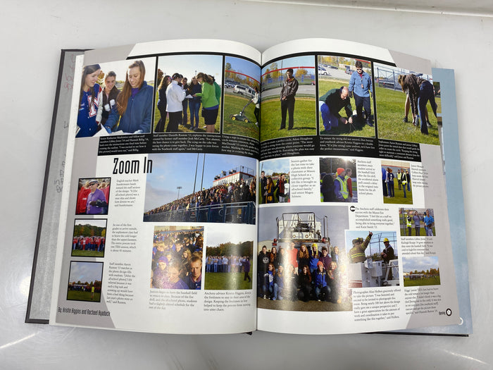 2013 Mason High School Yearbook "Anchora" Mason Michigan HC