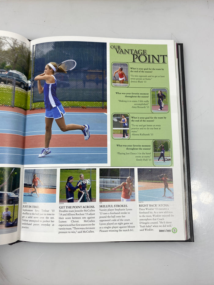 2013 Mason High School Yearbook "Anchora" Mason Michigan HC