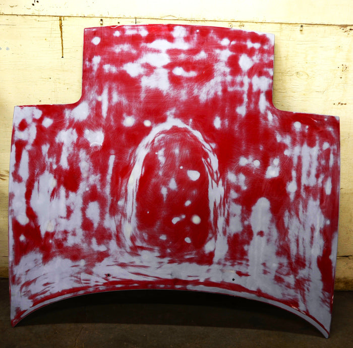 90-97 Miata Hood Red [Used] - NAY1-52-310D - PICK UP ONLY