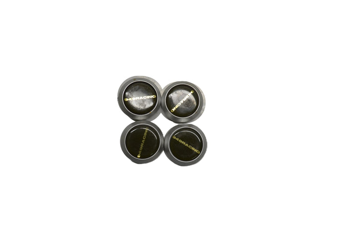 949 Racing Center Hubcaps - USED