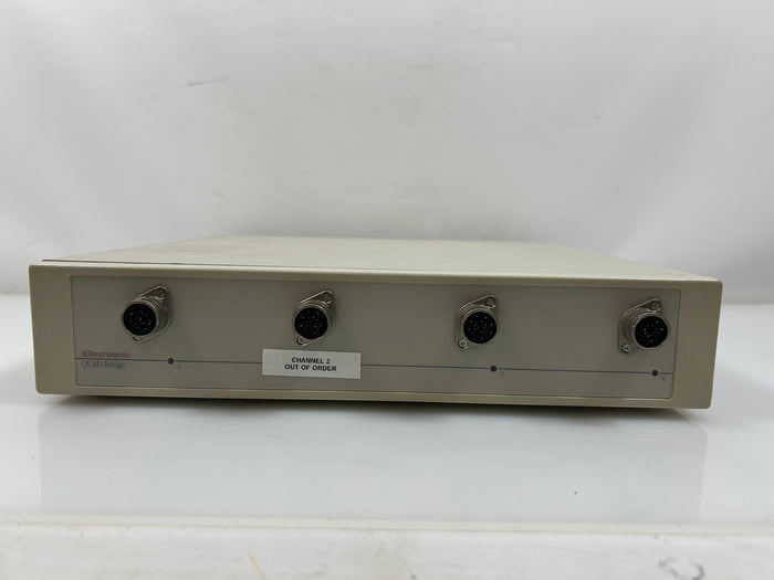 ADInstruments Quad Bridge Amplifier Model ML 112 *Untested*