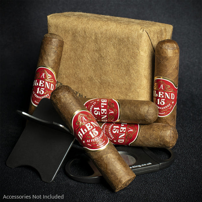 A.J. Fernandez Blend 15 Nicaragua Short Robusto Cigars - Pack of 15