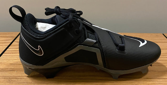 Alpha Menace Pro 3 Low P Football Cleats Size 12 (Black)
