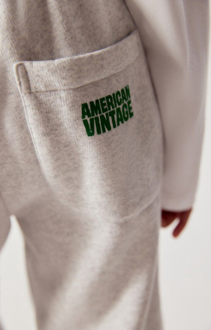 American Vintage | Baptown Joggingbroek | heather grey