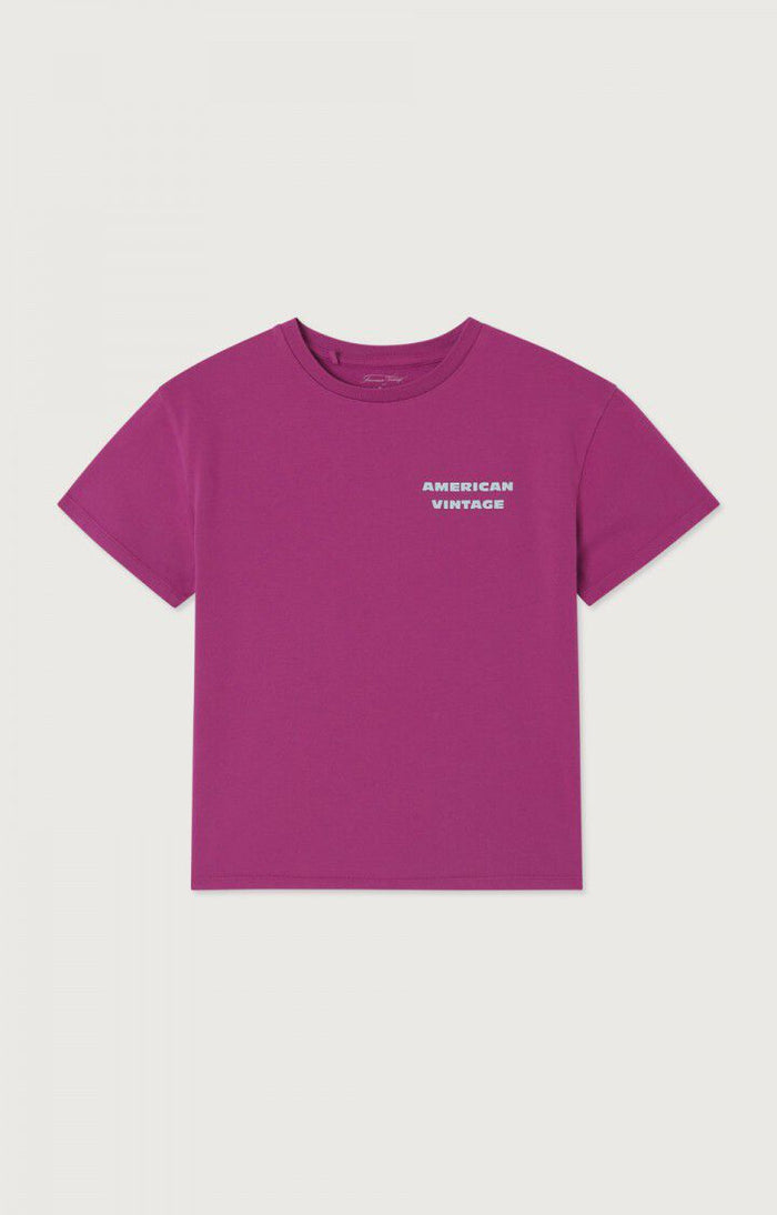 American Vintage | Fizvalley T-shirt | jus de raisin vintage