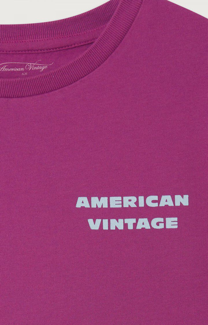 American Vintage | Fizvalley T-shirt | jus de raisin vintage