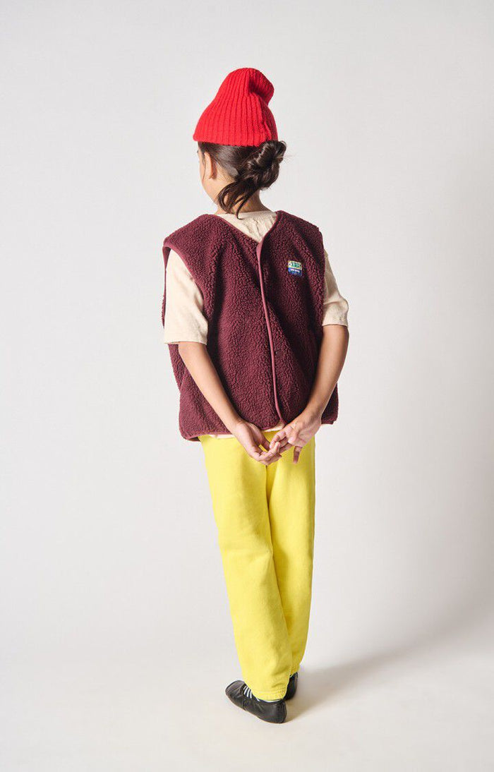 American Vintage | Hoktown Vest | bordeaux chine