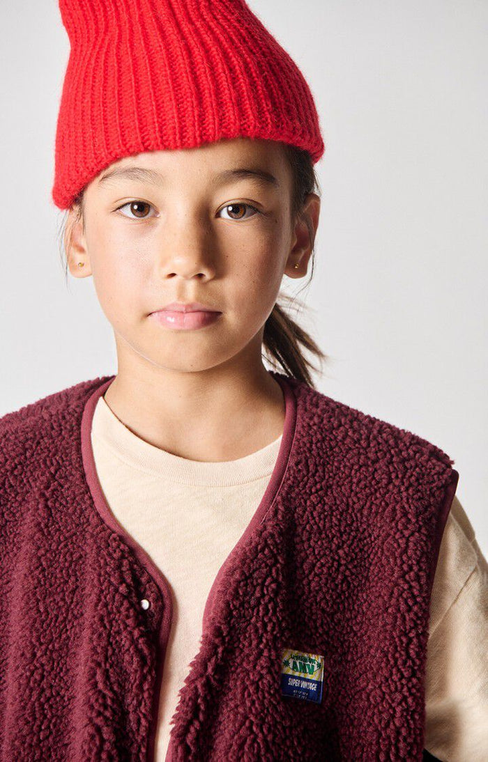 American Vintage | Hoktown Vest | bordeaux chine