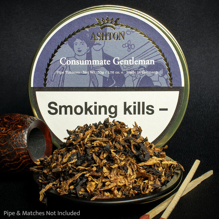 Ashton Consummate Gentleman Pipe Tobacco - 50g Tin