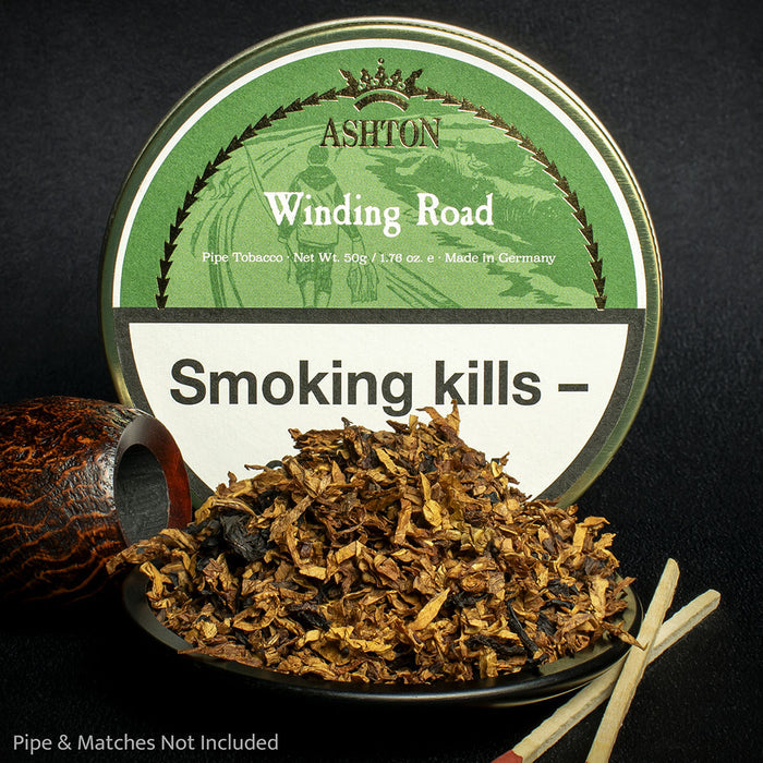 Ashton Winding Road Pipe Tobacco - 50g Tin