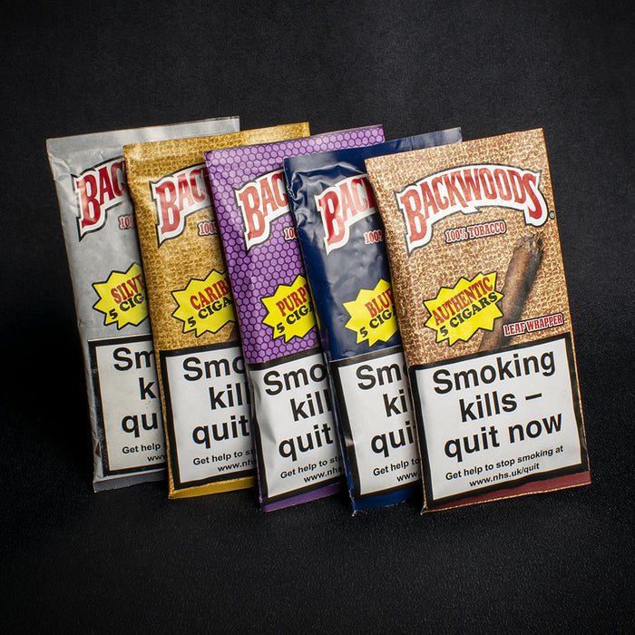 Backwoods Caribe Cigars - 5 Pack