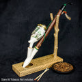 Bavarian Pipe Churchwarden Porcelain Bowl - Grouse Scene