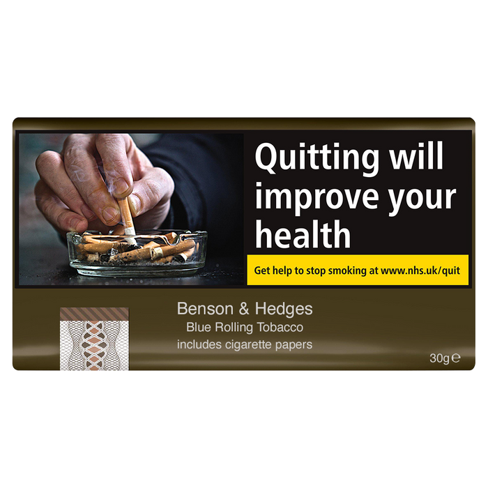 Benson & Hedges Blue Hand Rolling Tobacco - 30g Pouch