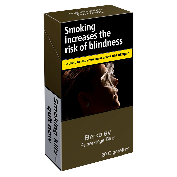 Berkeley Blue Superkings - 20 Cigarettes