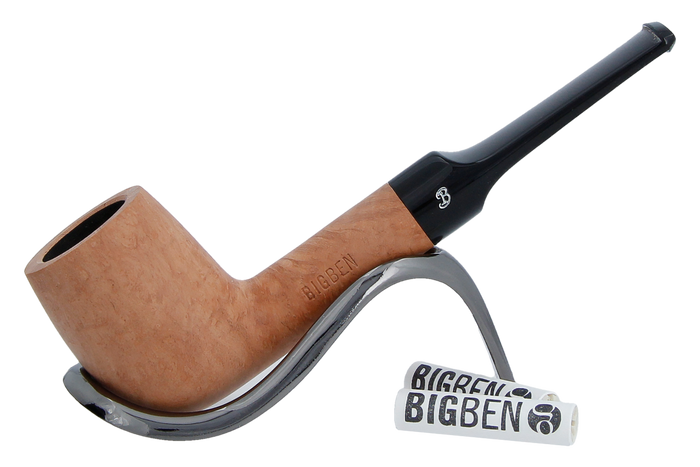 Big Ben Briar Smoking Pipe Starter Kit - Straight Pipe