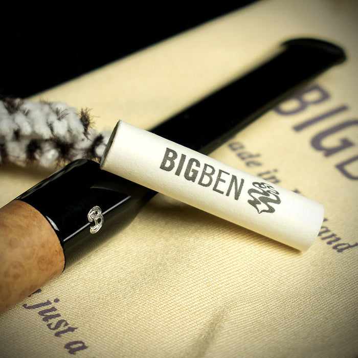 Big Ben Briar Smoking Pipe Starter Kit - Straight Pipe