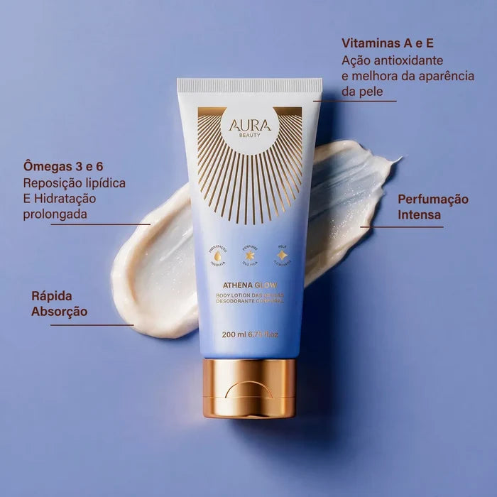 Body Lotion Corporal Athena Glow 200ml