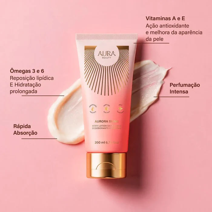 Body Lotion Corporal Aurora Shine 200ml