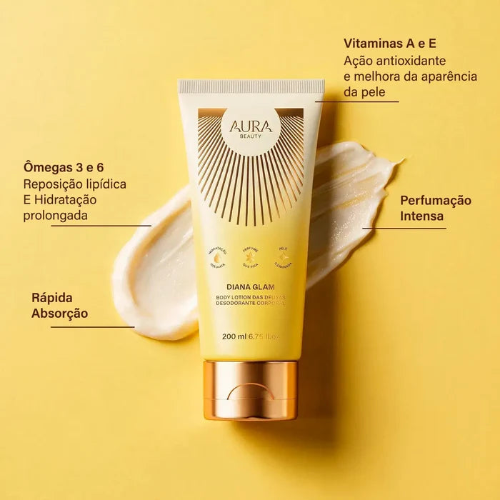 Body Lotion Corporal Diana Glam 200ml