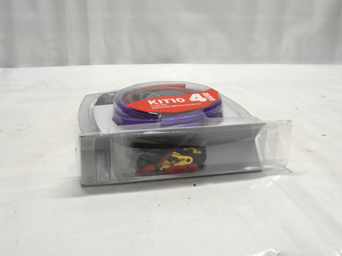 BOSS Audio Systems KIT10 4-Gauge Amp Wiring Kit – Complete Amplifier Installation Wiring Kit- IN PACKAGING