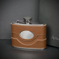 4oz Leather Hip Flask - FL29S