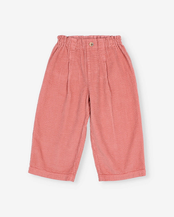 Buho | Corduroy girly pants | Peony