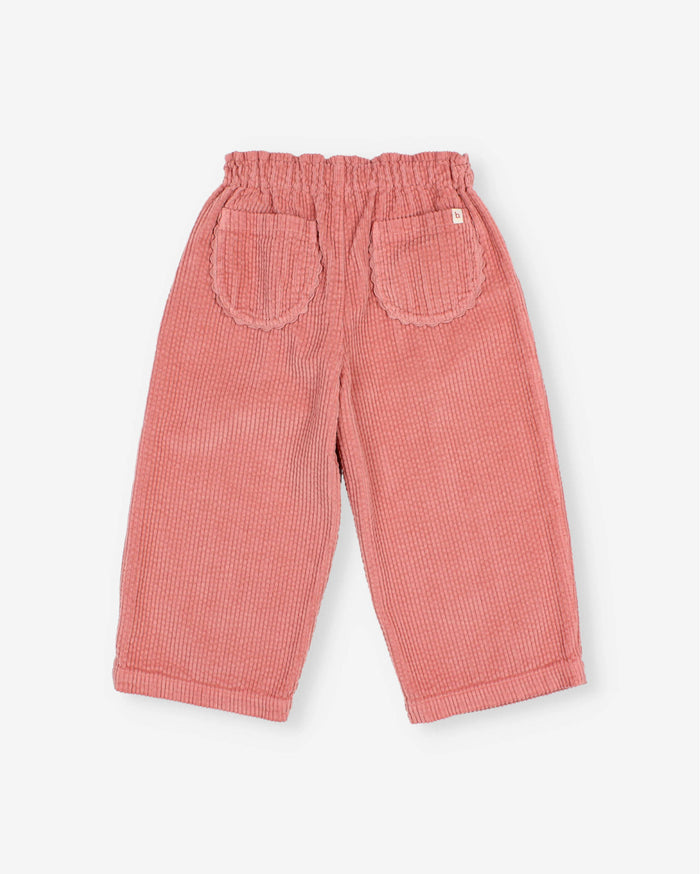 Buho | Corduroy girly pants | Peony