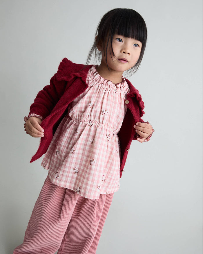 Buho | Corduroy girly pants | Peony