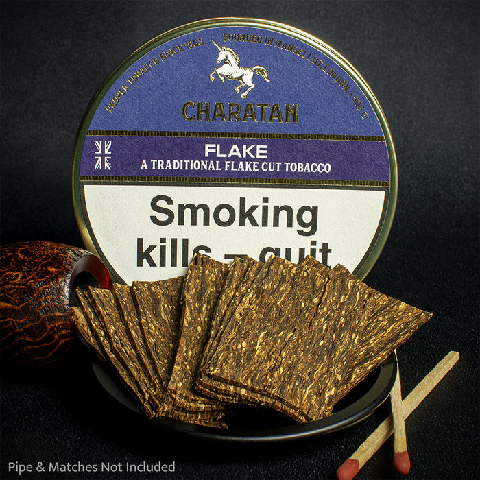 Charatan Flake Pipe Tobacco - 50g Tin