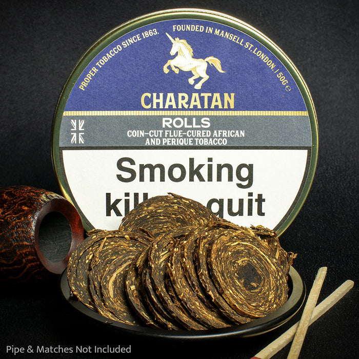 Charatan Rolls Pipe Tobacco - 50g Tin