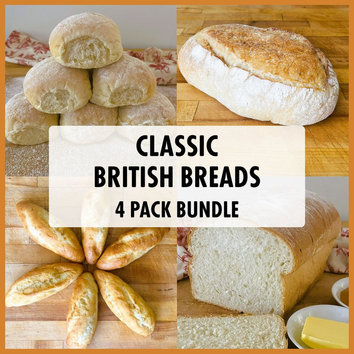Classic British Bread: 4 Pack Bundle