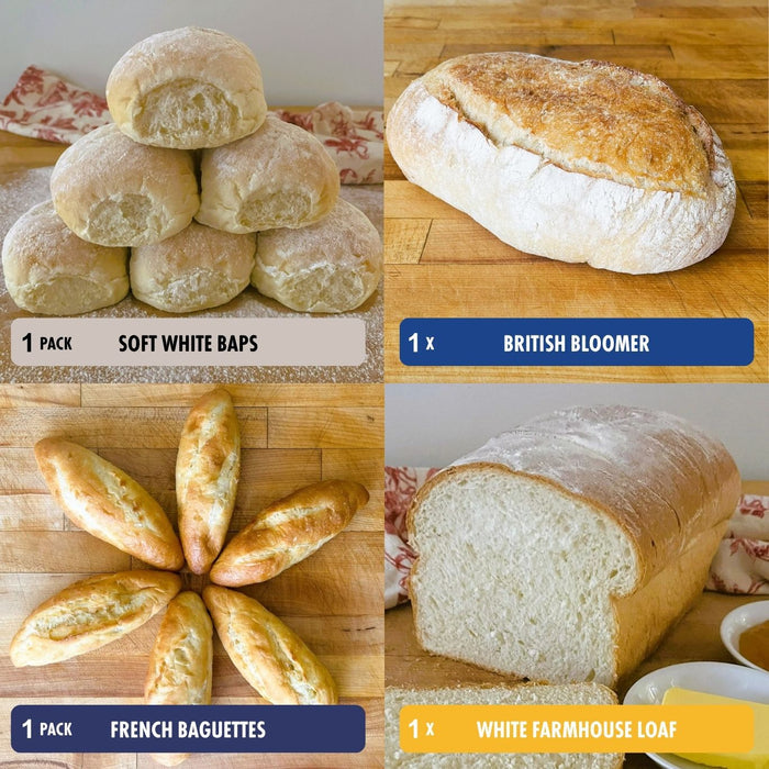 Classic British Bread: 4 Pack Bundle