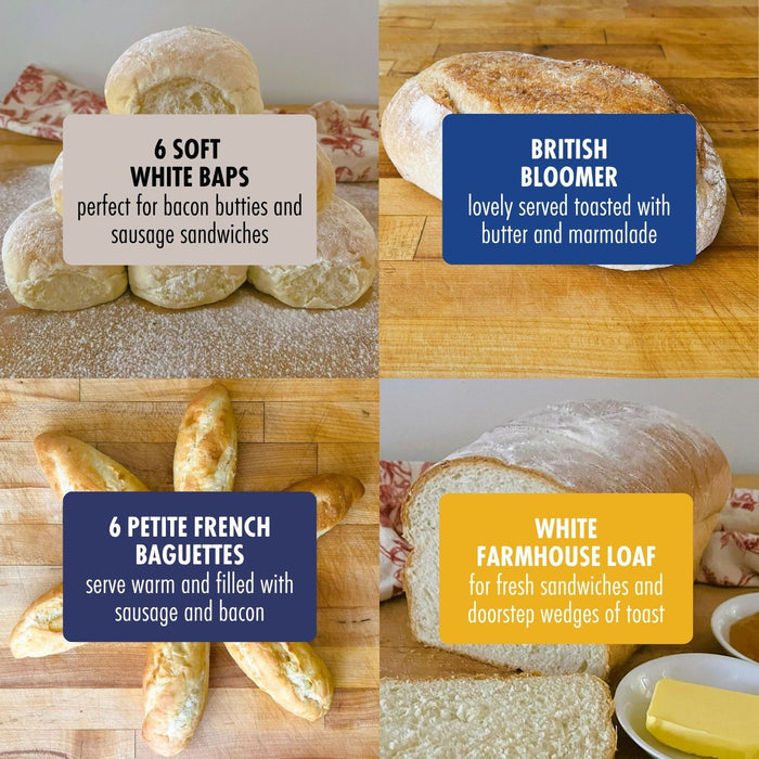Classic British Bread: 4 Pack Bundle