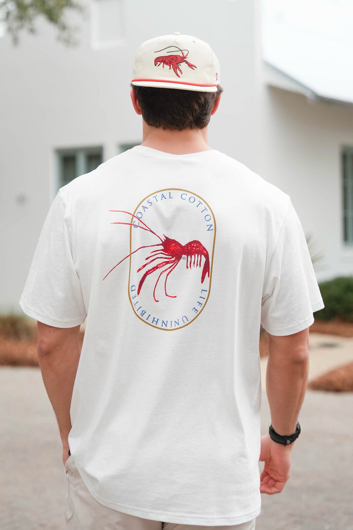 Coastal Cotton Crawfish Tee