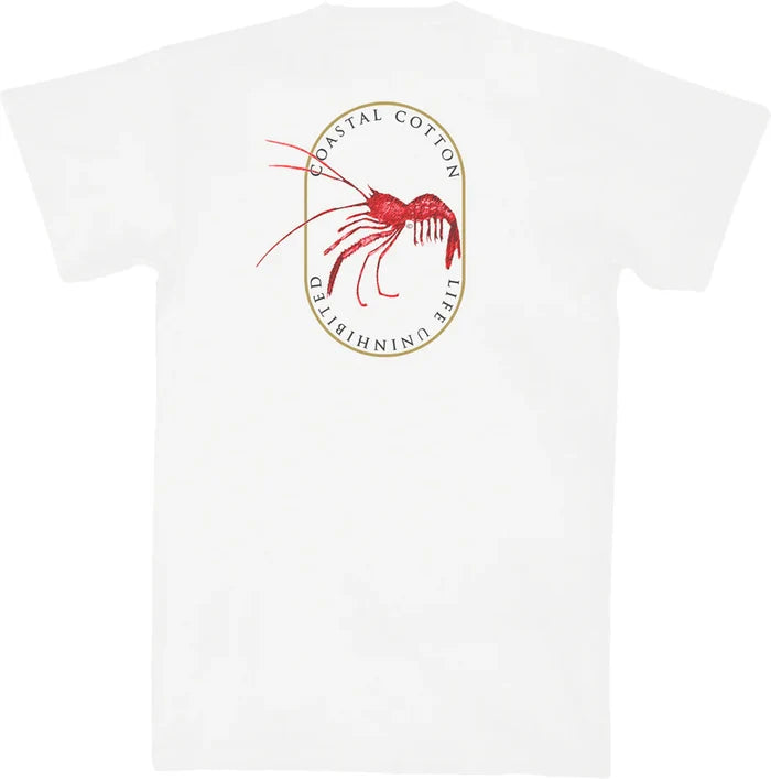 Coastal Cotton Crawfish Tee