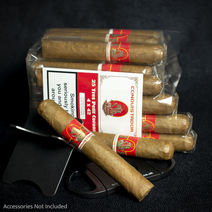 Conquistador Tres Petit Corona Cigar - Single
