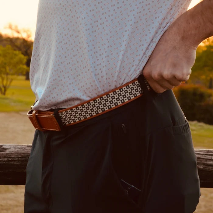 Cowboy Country Club Leather Belt