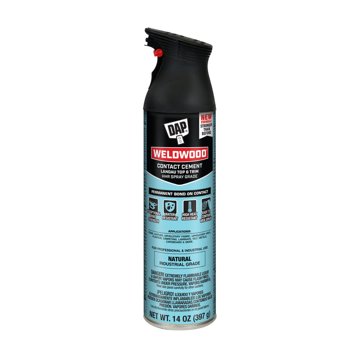 14 oz can of DAP Weldwood Contact Cement Landau Top & Trim HHR Spray Adhesive