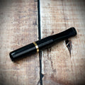 Denicotea Standard Cigarette Holder - 20225 Black/Gold Band