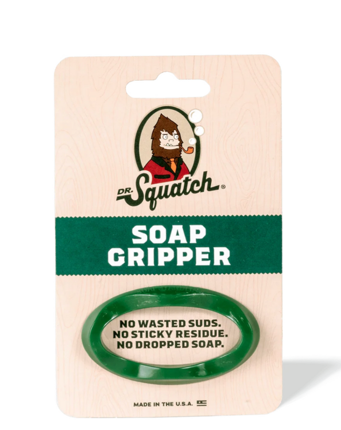 Dr. Squatch Soap Gripper packaging on a white background
