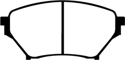 EBC Greenstuff Brake Pads 1990-2005