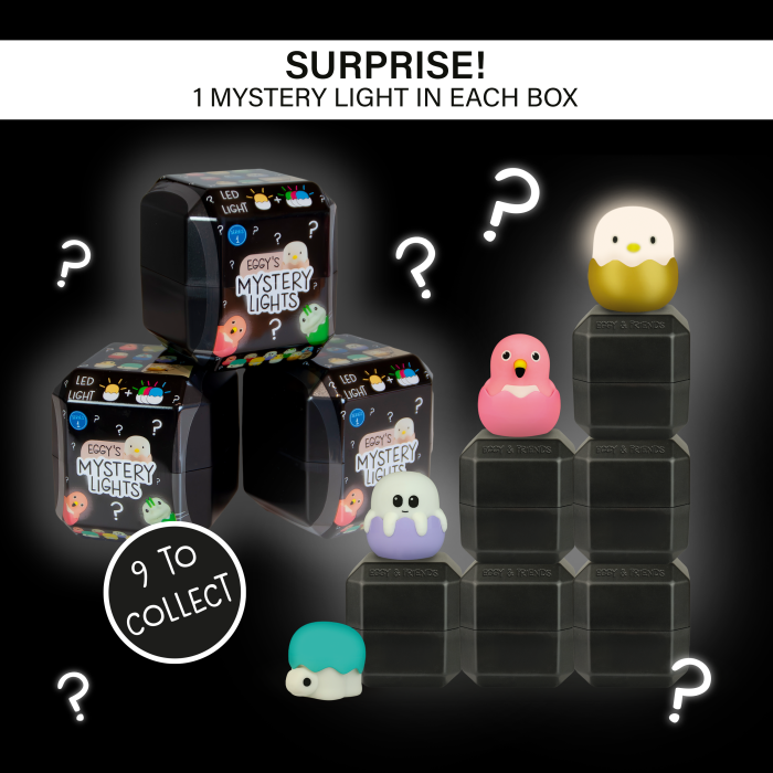 Eggy Mystery Lights serie 1 blindbox 24 assorti