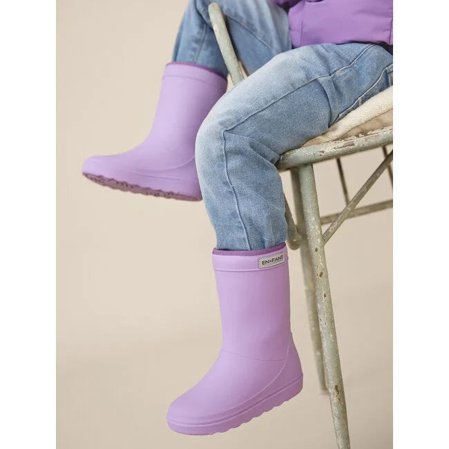 En Fant | Thermo Boots Solid | Bellflower