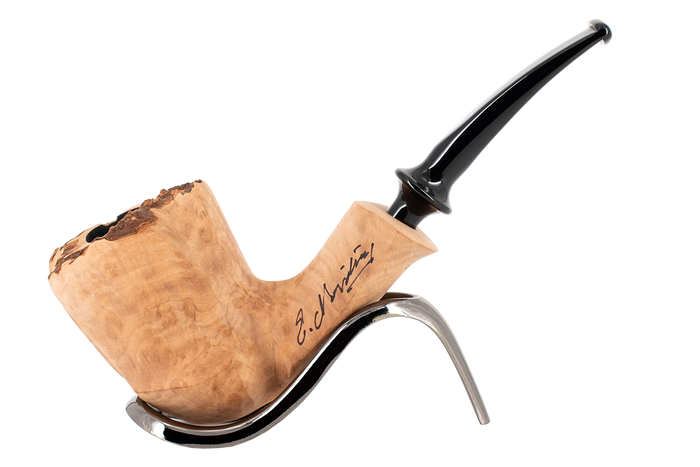 Erik Nording Signature Smooth Briar Pipe - No.13