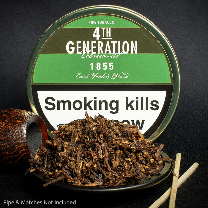 Erik Stokkebye 4th Generation 1855 Pipe Tobacco - 50g Tin