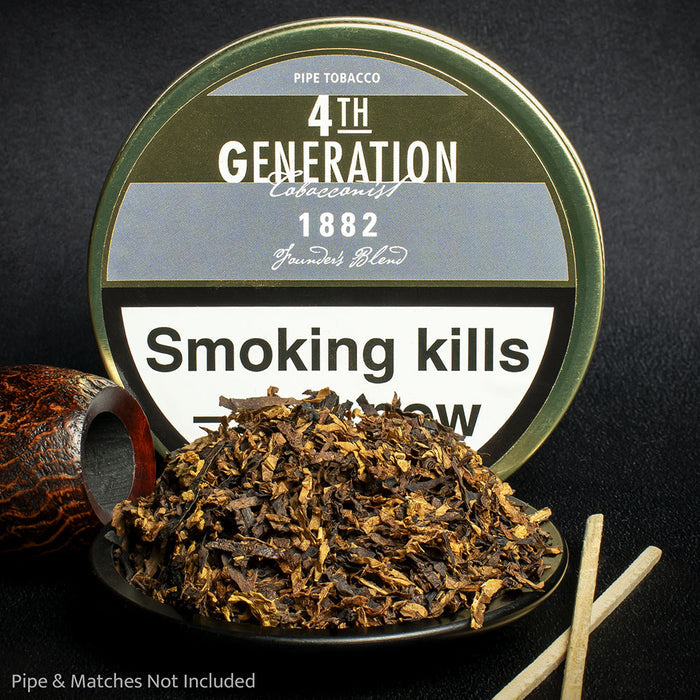 Erik Stokkebye 4th Generation 1882 Pipe Tobacco - 50g Tin